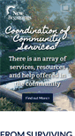 Mobile Screenshot of newbeginnings-inc.org